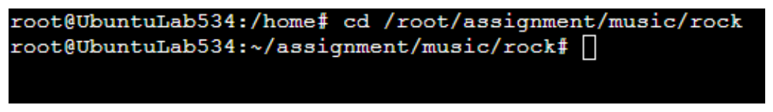 Terminal running cd with a full absolute path to jump directly into a nested folder